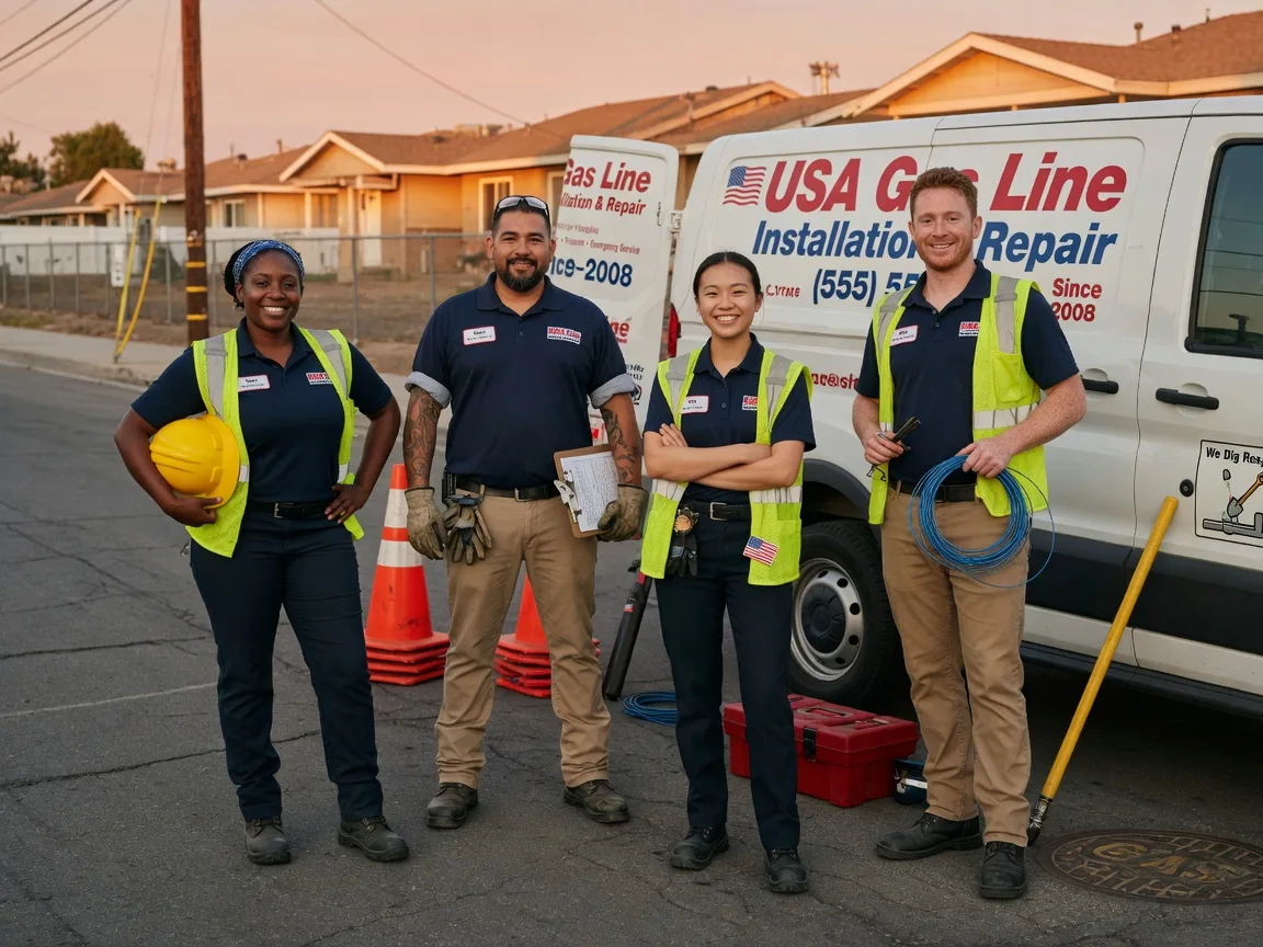 Gas Line Installation company in Silver Lake, MN